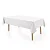Toalha de Mesa Veríssimo Easy Wash Retangular 6 Lugares - Branco - Karsten - Imagem 1