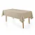 Toalha de Mesa Victória Retangular Easy Wash - Noz Moscada - 6 Lugares - Karsten - Imagem 1