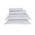 Jogo de Cama Satinee Acetinado Branco Casal - 300 Fios - Kacyumara - Imagem 1