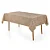 Toalha de Mesa Aurora Retangular Sempre Limpa - Avelã - 8 Lugares - Karsten - Imagem 1