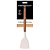Espátula Reta de Silicone com Cabo de Madeira - Creme- Paramount - Imagem 1