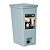 Lixeira com Pedal Pratic Clean Fly  20 Litros - Cinza - Paramount - Imagem 1