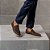 Sapato Masculino Casual Slip Couro - Chocolate - Pegada - Imagem 4
