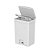 Lixeira com Pedal Trium 30 Litros - Branca - Ou - Imagem 2