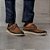 Sapato Masculino Casual Cadarço Couro - Marrom Mascavo - Pegada - Imagem 4
