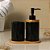 Kit de Banheiro Premium 3 peças - Preto - Inova - Imagem 1
