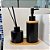 Kit de Banheiro Premium com Difusor 3 peças - Preto - Inova - Imagem 1