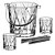 Kit Whisky Forest Vidro 4 Peças - H'Hermitage - Imagem 1