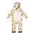 Macacão Manga Longa Peludinhos - Girafa - Tip Top - Imagem 1