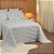 Kit Coordenado Sierra Queen 180 Fios - Cinza - 4 Peças - Lavive - Imagem 4