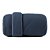 Edredom Dupla Face Malha Fio Penteado King - Azul Minimal - Altenburg - Imagem 1