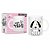Caneca de Vidro Diamond - 300ml - Mãe de Dog - Brasfoot - Imagem 1