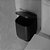 Lixeira de Piso ou Parede Aura 6 Litros - Preto - Ou - Imagem 3