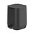 Lixeira com Pedal Aura 6 Litros - Preta – Ou - Imagem 1