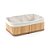 Cesto Organizador Dobravel Bambu Claro 25cm - Mimo Style - Imagem 1