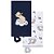 Conjunto de Babadores Lunar - Azul Galáxia - 2 Unidades - Hug - Imagem 1