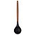 Concha de Silicone com Cabo de Madeira - Preta - Paramount - Imagem 1