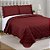 Jogo de Colcha Brize Solteiro - Bordô - Camesa - Imagem 1