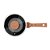 Panela com Tampa ColorStone Wooden 18 cm - Preta - Euro Home - Imagem 3
