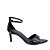 Sandália Feminina Salto Fino - Preto - Bebecê - Imagem 3