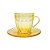 Jogo com 6 Xícaras de Café com Pires Majestic 90 ml - Âmbar - Mimo Style - Imagem 2