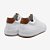 Sapatênis Masculino Casual Couro Rover - Branco - Ferricelli - Imagem 3