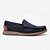 Mocassim Masculino Couro Nash - Azul Navy - Democrata - Imagem 2