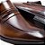 Sapato Social Masculino Slip On Clooney - Marrom - Democrata - Imagem 3