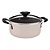 Caçarola Tunis Rosa Trufado - 24cm - 4,8L - Tramontina - Imagem 1