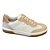 Tênis Feminino Casual Recortes - Bege/Caramelo - Pegada - Imagem 1
