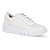 Tênis Feminino Casual Couro Legítimo - Branco - Usaflex - Imagem 1