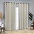 Cortina Blackout Linen - 4,00m x 2,60m - Palha - M&C - Imagem 1