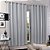 Cortina Nanda Voil Forro Blackout - 2,60 x 4,00m - Branco - M&C - Imagem 1
