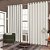 Cortina Antonela Voil Linho Corta Luz - 2,60m X 5,60m - Branco - M&C - Imagem 1