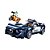 Blocos de Montar Cubic Carro de Polícia - 284 Peças - Multikids - Imagem 1