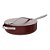 Frigideira com Tampa Giulia Aço Inox Bordô - 28cm - 4,6L - Fracalanza - Imagem 1