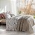 Jogo de Cama Living Art 300 Fios - Casal - Flora - 4 Peças - Corttex - Imagem 1
