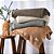 Manta Decorativa Comfort Piquet - Grafite - Cavhome - Imagem 2