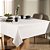 Toalha de Mesa Retangular Artemis - 8 Lugares - Branco - Karsten - Imagem 2