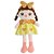 Boneca de Pelúcia Belinda - Vestido Amarelo - 56cm - DM Toys - Imagem 1