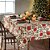 Toalha de Mesa Retangular Celebra - Natal 106 - 8 Lugares - Dohler - Imagem 1