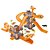 Pista Serpente Lançador Com Garagem - DM Toys - Imagem 1