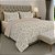 Jogo de Colcha Dream Percal 200 Fios - Casal - Flores Amarelas - Estamparia - Imagem 1