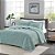 Jogo de Colcha Ouro 300 Fios Living Art - Casal - Verde - Corttex - Imagem 1