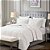 Jogo de Colcha Living Art Bristol - Super King - Off-White - Corttex - Imagem 1