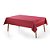 Toalha de Mesa Retangular Jacquard - Flor do Natal - 6 Lugares - Vermelha - Karsten - Imagem 1