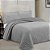 Jogo de Colcha Neo Rustik Casal - Cinza - Camesa - Imagem 1