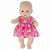 Boneca Baby Jr. Fofinha - Vestido Pink - Cotiplás - Imagem 1