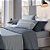 Jogo de Cama Casal 4 Peças Home Design 200 Fios - Geométrico Azul - Corttex - Imagem 1