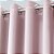 Cortina Lais Voil Forro Blackout - 2,30m x 4,00m - Rosa - M&C - Imagem 3